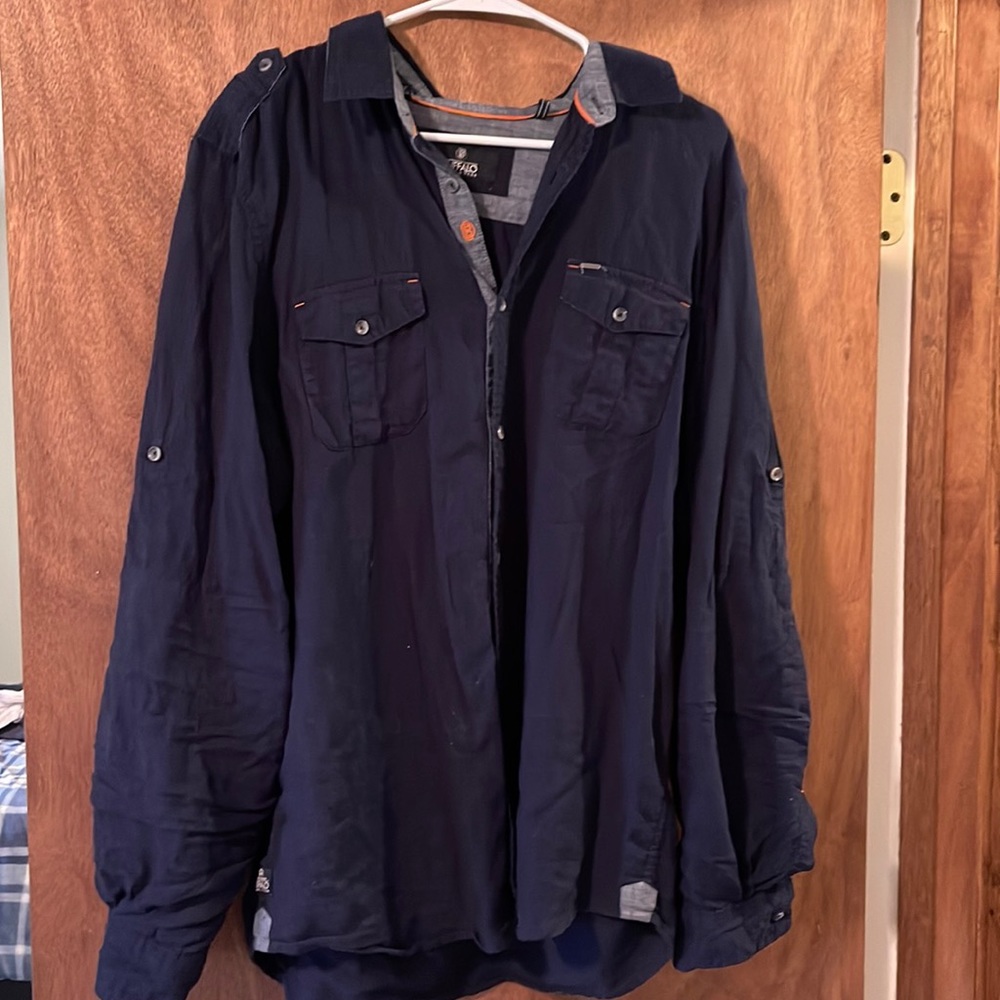 Mens Buffalo David Bitton Button Up - Picture 1 of 2